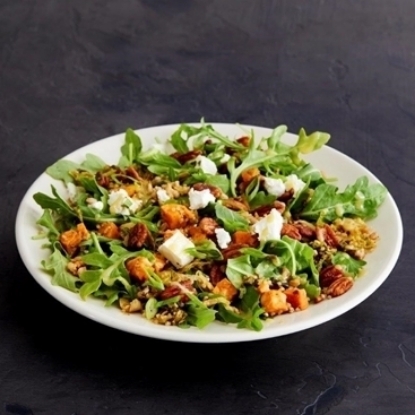 Picture of Warm Grain Bowl with Sweet Potato & Brussels Sprouts